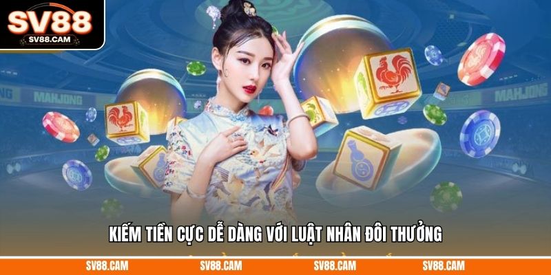 Kiếm tiền cực dễ dàng với luật nhân đôi thưởng bầu cua online